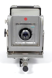 Image 2 of Calumet CC401 4X5 monorail camera with 165mm lens + FILM + HOLDERS #2142