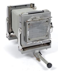 Image 4 of Calumet CC401 4X5 monorail camera with 165mm lens + FILM + HOLDERS #2142