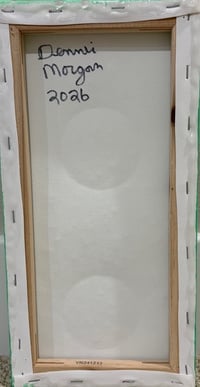 Image 5 of SEA GLASS AND SEASHELL CHRISTMAS TREE ON CANVAS