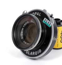 Image 3 of Schneider G-Claron 210mm F9 Lens in Press Copal #1 Shutter #2143 covers 8X10