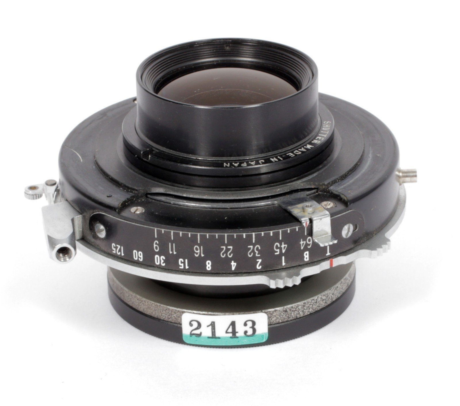 Schneider G-Claron 210mm F9 Lens in Press Copal #1 Shutter #2143