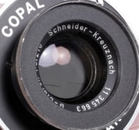 Image 9 of Schneider G-Claron 210mm F9 Lens in Press Copal #1 Shutter #2143 covers 8X10