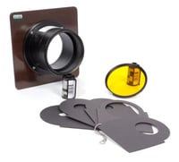 Image 1 of Wollaston Meniscus Lens 335mm F4.5 + waterhouse stops + filter + deardorff board )#2148)