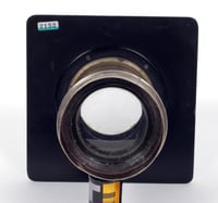 Image 2 of H. Martin Rapid Rectilinear (Dallmayer) 19" F8 brass lens + deardorff board 2152