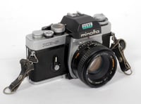 Image 1 of Minolta XE-5 35mm SLR Film Camera + 50mm F1.7 MC Rokkor X PF lens #2181