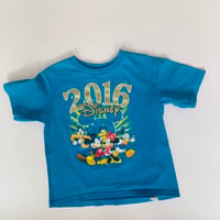 Image 4 of Blue Disney t shirt size 3-4 years 