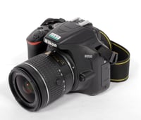 Image 3 of Nikon D3500 DSLR Digital Camera + 18-55mm + 70-300mm lenses + battery + charger