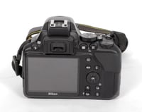 Image 5 of Nikon D3500 DSLR Digital Camera + 18-55mm + 70-300mm lenses + battery + charger