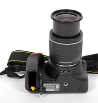 Image 8 of Nikon D3500 DSLR Digital Camera + 18-55mm + 70-300mm lenses + battery + charger