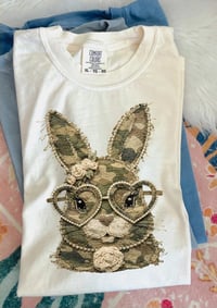 Image 1 of Camo Chic Bunny Tee