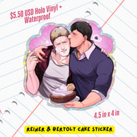 Reibert Sticker - Reiner's Birthday Cake 