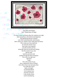 Image 2 of Grey Skies and Poppies