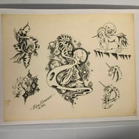 Image 1 of 1986 11x14 Ron Higdon production flash wizard 