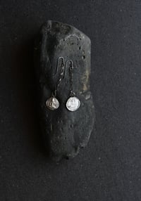 Image 3 of Divine Buddha Silver Earrings
