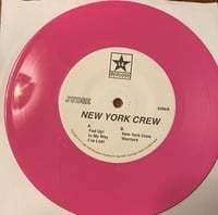 Image 2 of JUDGE - "New York Crew" 7" EP (OPAQUE PINK Vinyl)