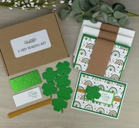 Image 1 of Happy St Patty's Day Card Making Kit for Adults to DIY 6 Irish Greeting Cards