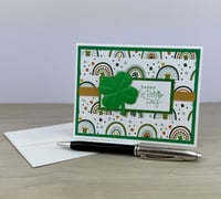 Image 4 of Happy St Patty's Day Card Making Kit for Adults to DIY 6 Irish Greeting Cards