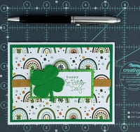 Image 8 of Happy St Patty's Day Card Making Kit for Adults to DIY 6 Irish Greeting Cards