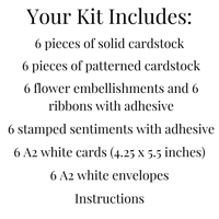 Image 9 of Smile All Occasion Card Making Kit for Adults to Make Your Own Cards