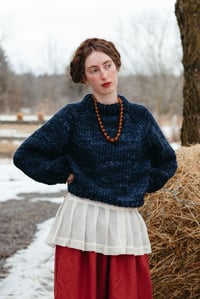 Image 3 of Altona Sweater (Limited Merino wool in Indigo + more colours)