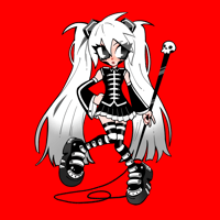 Black Parade Miku Sticker