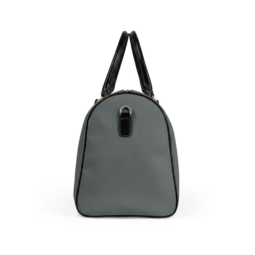 Image of Taurus Leather Travel Bag — "Taurus One of a Kind" Zodiac Duffle