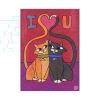 Love Cats Print