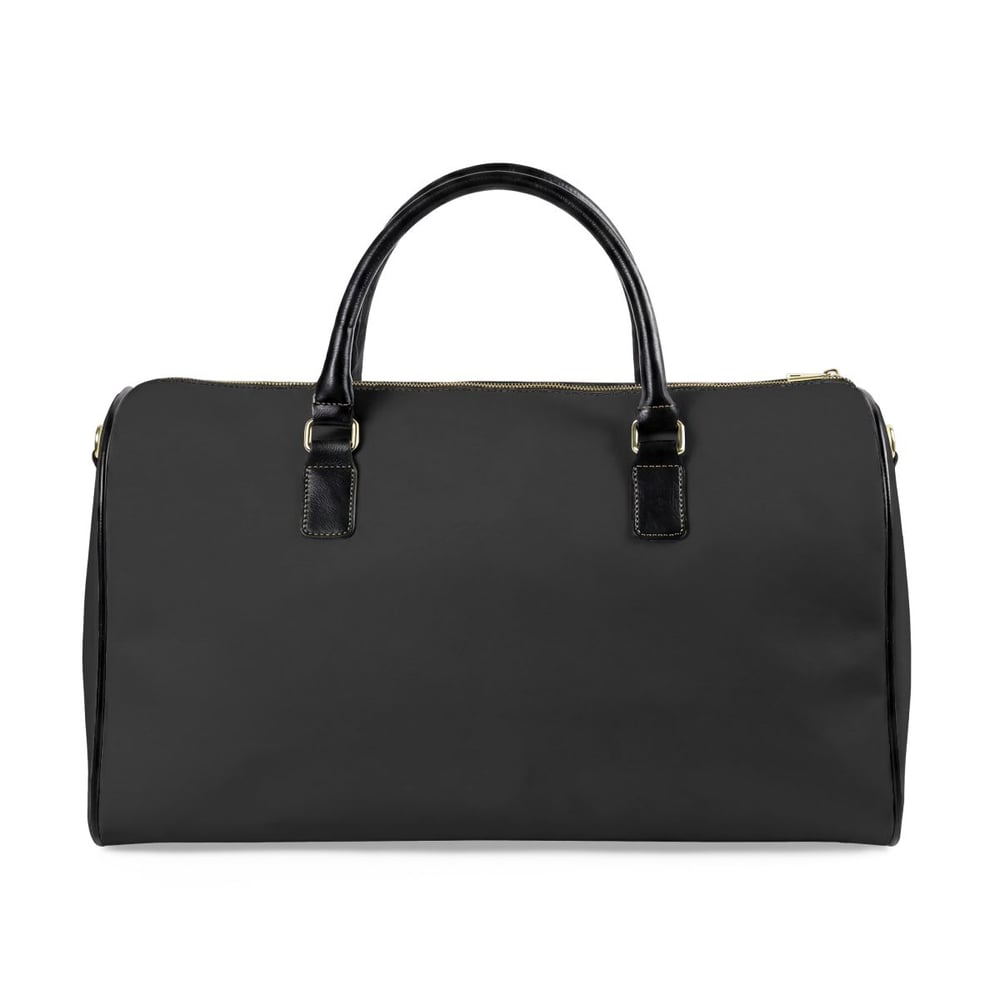 Image of Leather Travel Bag — 'Greatest of All Time (G.O.A.T.)' Weekender Duffle