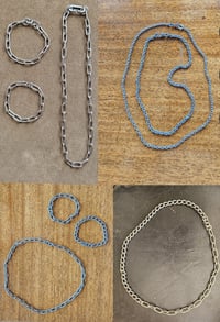 IICustom Stainless Steel Chains 5" to 24".  DM/Contact for ordering.