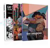Image 1 of Gay Dreaming V1, V2, and Coloring book (deluxe)
