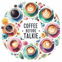Image 2 of Coffee Before Talkie – 15oz Funny Coffee Mug