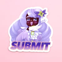 Image 2 of Jacinthe 3-Inch Glossy Sticker
