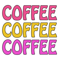 Image 4 of Coffee Coffee Coffee – 15oz Ceramic Coffee Mug (Available in Two Colors)