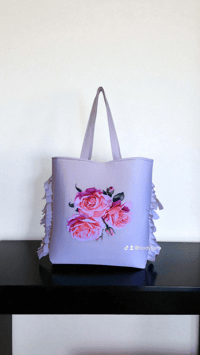 Image 2 of Yeirdesign flower totebag 