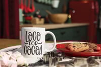 Image 1 of Loco for Cocoa – 15oz Hot Cocoa Mug