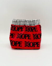 Image 1 of HOPE Squeeze Top Pouch - 4" x 4" x 2"