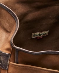 Image 4 of Vintage Barbour Sporting Tarras Bag - Tan