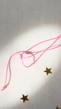 Image 4 of 🍭 Collane SOGNI ROSA 🍭 in velluto, ricamato con perline  