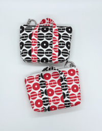 Image 1 of ARIRANG Tiny Tote Hanging Charm Zippy Pouch - Made To Order