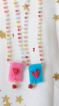 Image 1 of 🍬 Collane HAPPY 🍬 in velluto 