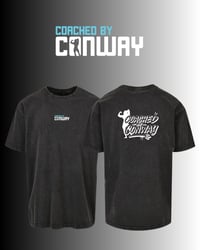 COACHED BY CONWAY - OVERSIZED ACID WASH TEE