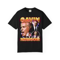Image 1 of Retro Gavin Newsome Rap Bootleg T-shirt, California Governor 90's Tee, Vintage Unisex Garme-3f660191