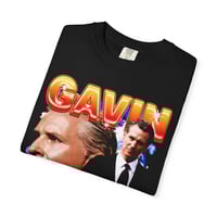 Image 3 of Retro Gavin Newsome Rap Bootleg T-shirt, California Governor 90's Tee, Vintage Unisex Garme-3f660191