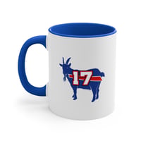 Image 5 of Buffalo Bills Football Coffee Mug - Josh Allen 17 MVP Design, 11oz Accent Mug, Gift for Foo-aa149c13