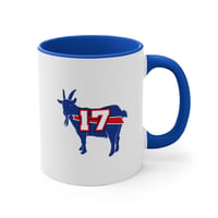 Image 6 of Buffalo Bills Football Coffee Mug - Josh Allen 17 MVP Design, 11oz Accent Mug, Gift for Foo-aa149c13