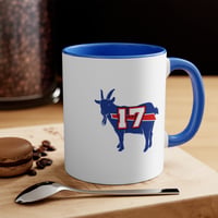 Image 7 of Buffalo Bills Football Coffee Mug - Josh Allen 17 MVP Design, 11oz Accent Mug, Gift for Foo-aa149c13