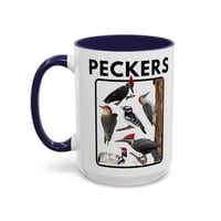 Image 17 of Funny Woodpecker Coffee Mug, Bird Lover Gift, Novelty Tea Cup, Animal Print Kitchen Decor, -5cffd672