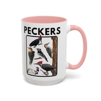 Image 19 of Funny Woodpecker Coffee Mug, Bird Lover Gift, Novelty Tea Cup, Animal Print Kitchen Decor, -5cffd672