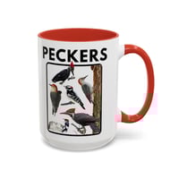 Image 22 of Funny Woodpecker Coffee Mug, Bird Lover Gift, Novelty Tea Cup, Animal Print Kitchen Decor, -5cffd672