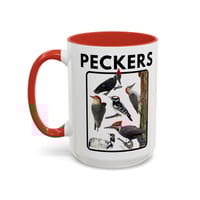 Image 23 of Funny Woodpecker Coffee Mug, Bird Lover Gift, Novelty Tea Cup, Animal Print Kitchen Decor, -5cffd672